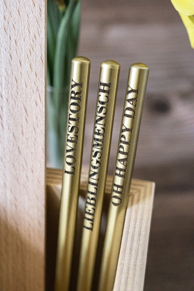 Bleistift Lieblingsmensch / Lovestory / Oh Happy Day